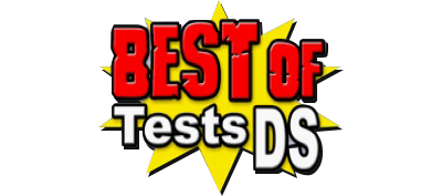 Best of Tests DS title screen for Nintendo DS